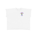 Raw Edge Boxy Non-Shrink T-Shirt