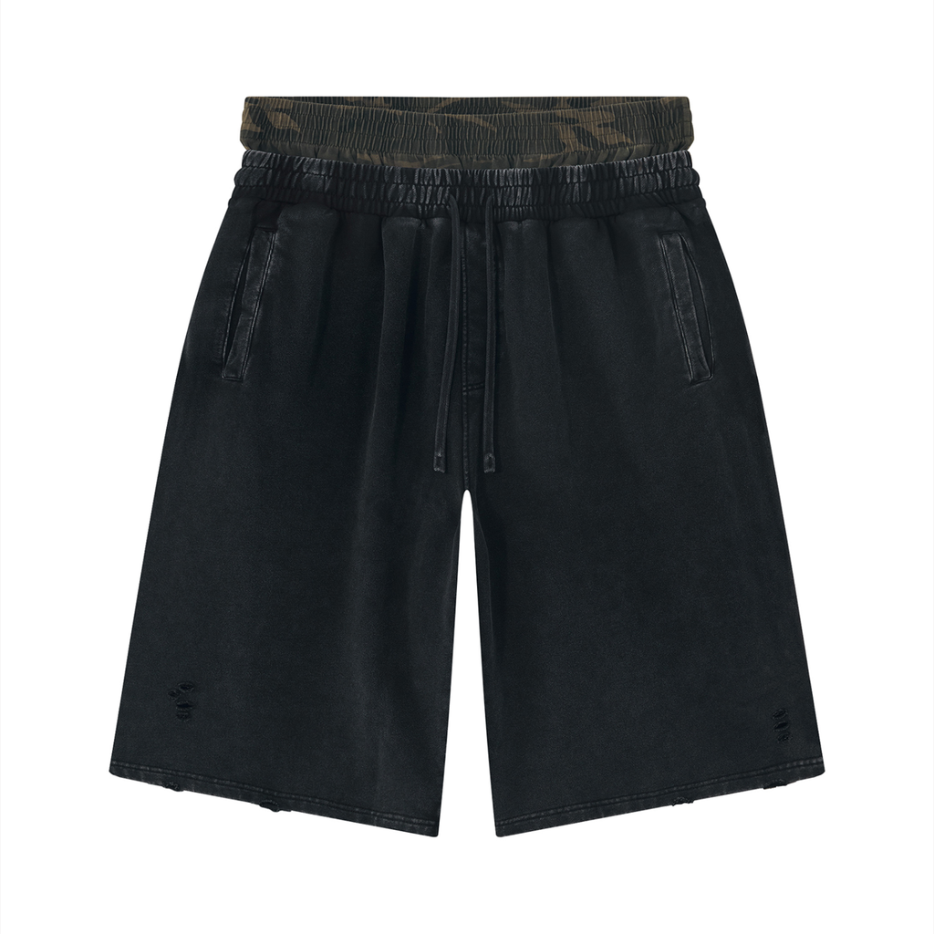 FTR Double Layer Baggy Shorts