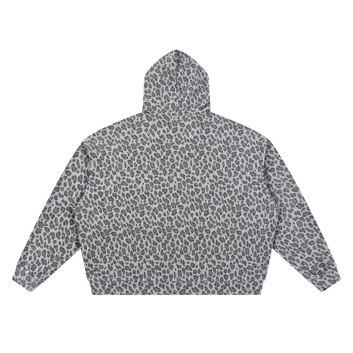 FTR Lightweight Leopard Print Full Zip Hoodie