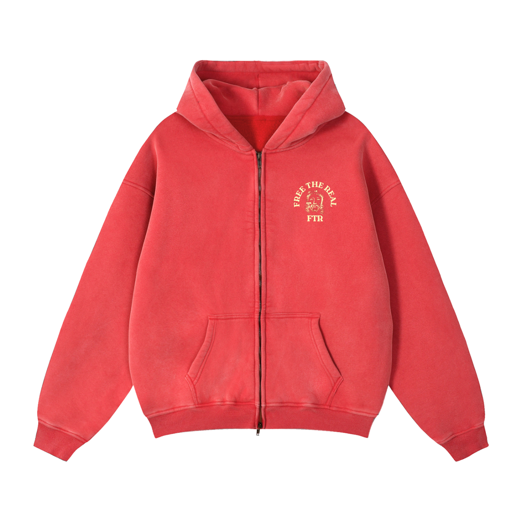 Washed Red FTR Hoodie