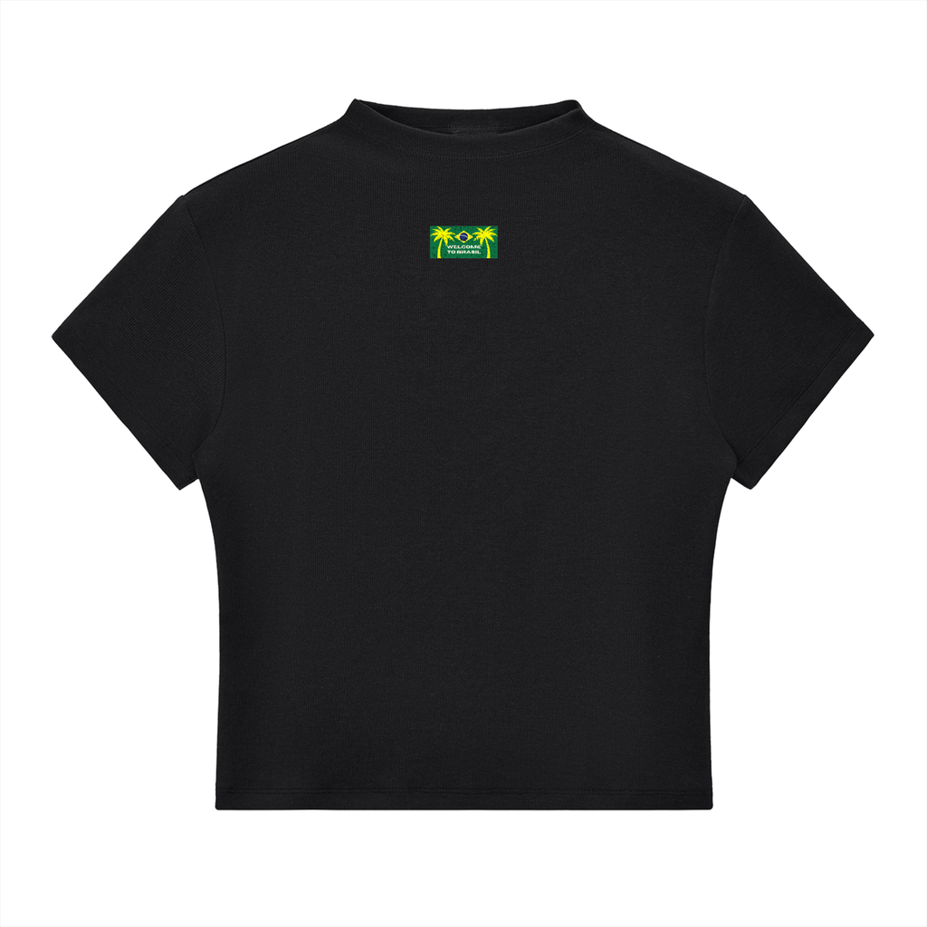 FTR Cropped Brasil Tee